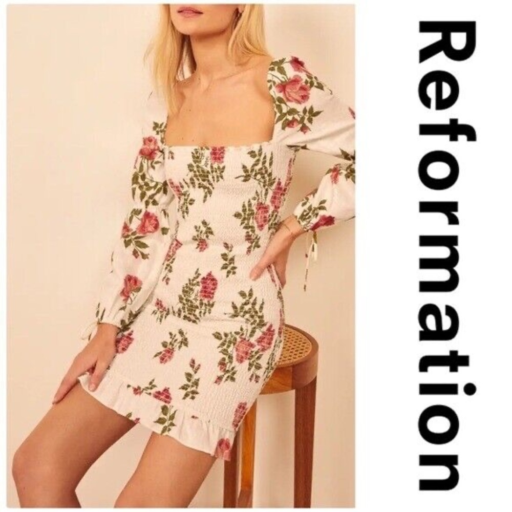 Reformation Hilary Dress || Jolie - Picture 4 of 9